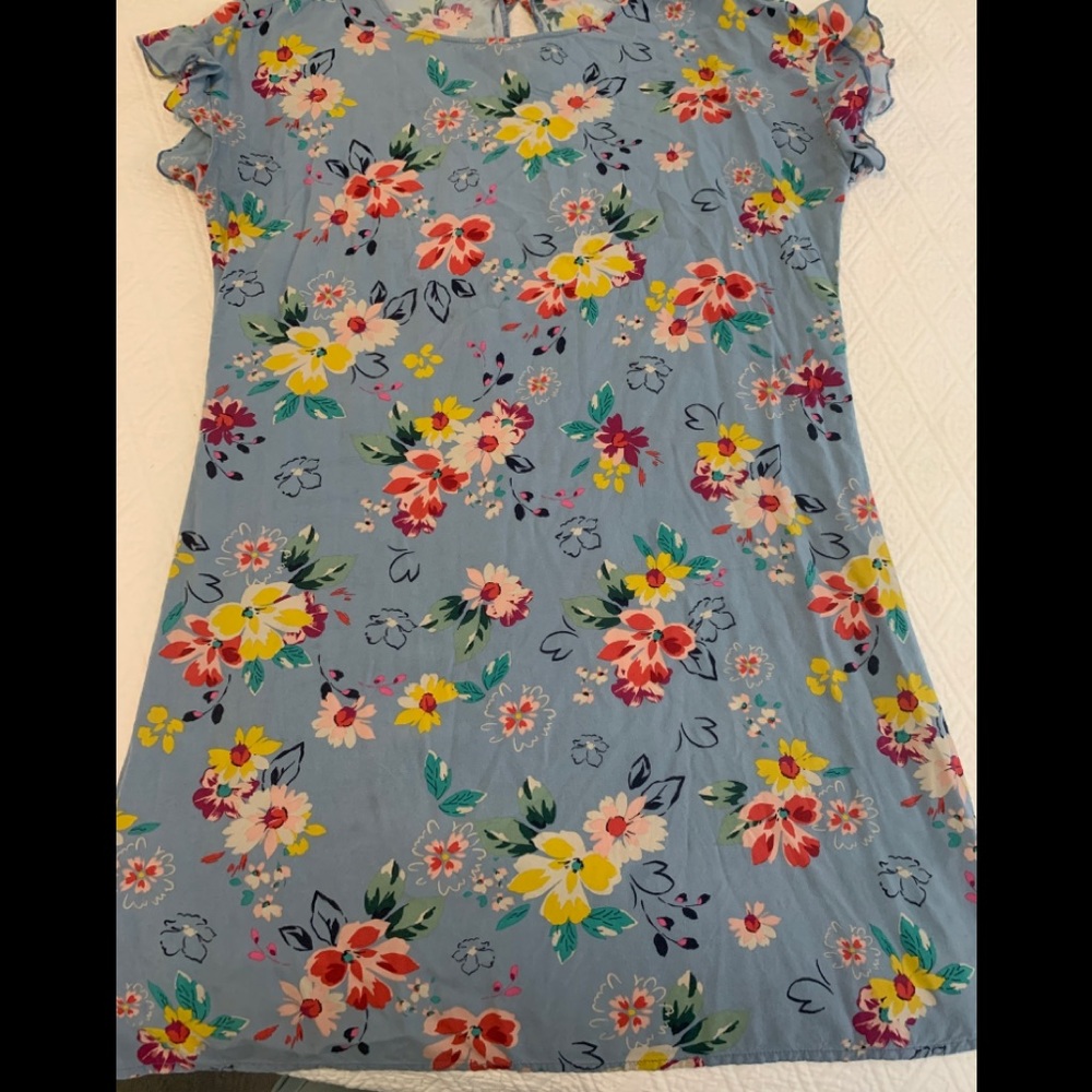 Summer Flower Dress BeachLunchLounge